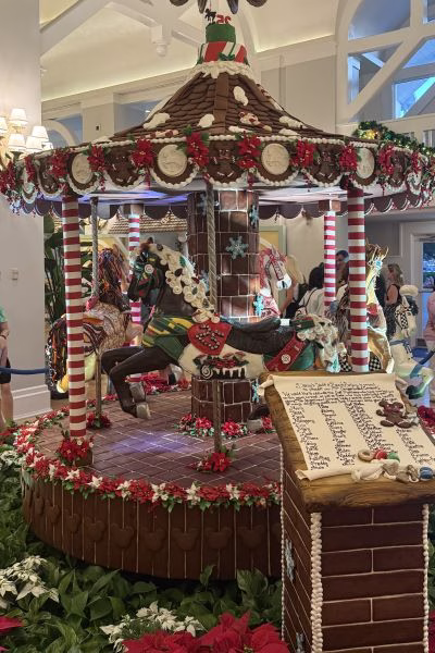Beach Club Gingerbread Carousel