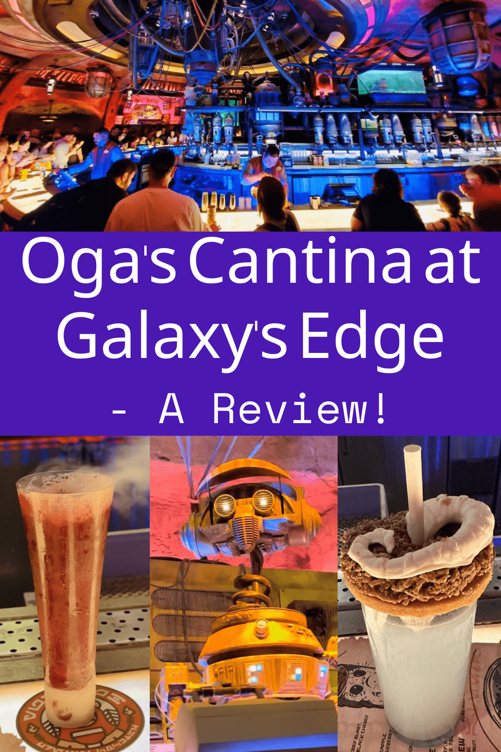 Adults Trying Out Oga's Cantina Star Wars Bar — Cost, Photos, Review