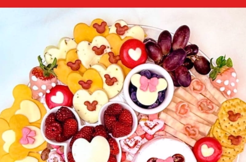 Disney Valentine's Day Charcuterie Board