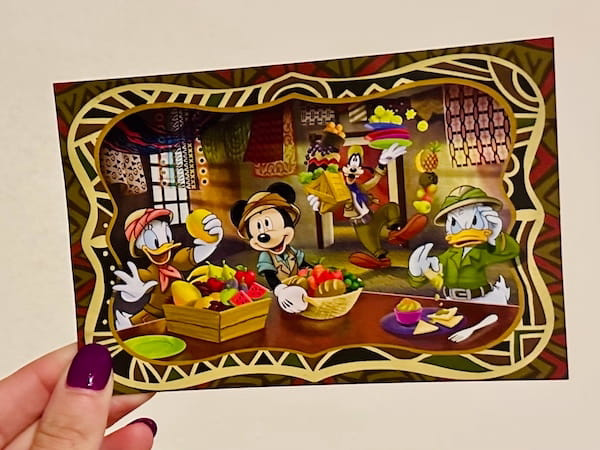 Tusker House autograph card