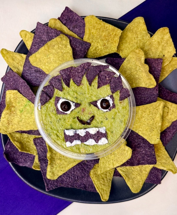 Hulk Guacamole for Avengers themed dinner