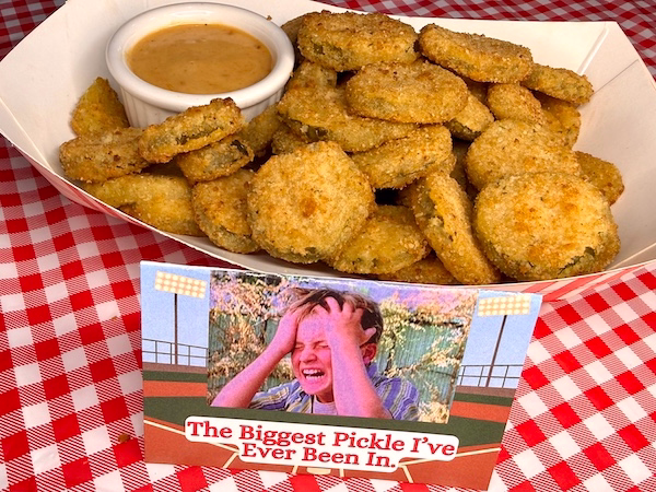 Fried Pickles for our Sandlot Themed Dinner