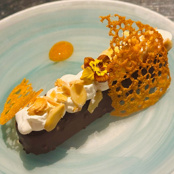 Chocolate Mousse Bar review from Coral Reef restaurant