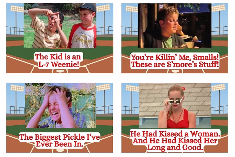 Printable Sandlot food labels