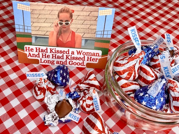 Wendy Peffercorn's Kisses for Sandlot themed dinner