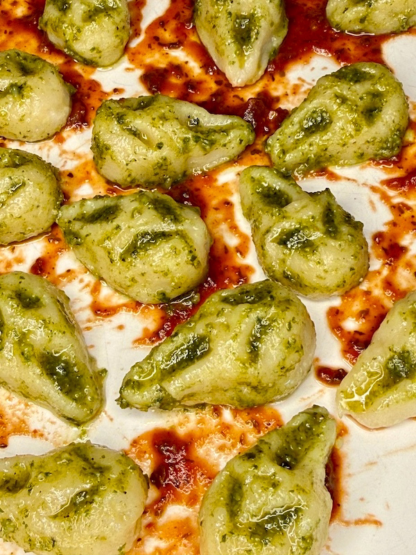 Pesto Ghostface Gnocchi