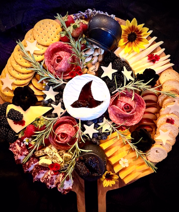 Amas Veritas Garden Board for Practical Magic themed dinner